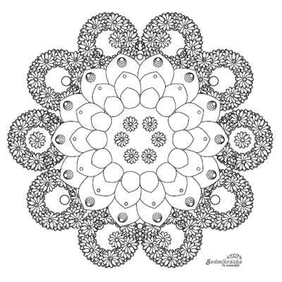 Mandala - V plném květu 